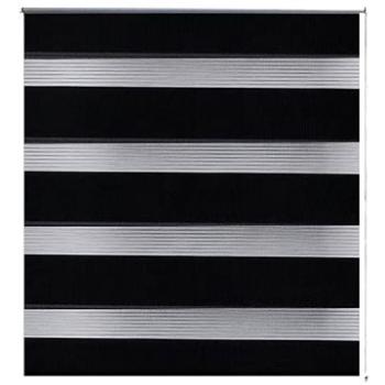 Roleta den a noc \ Zebra \ Twinroll 60x120 cm černá