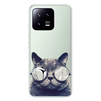 Odolné silikonové pouzdro iSaprio - Crazy Cat 01 - Xiaomi 13