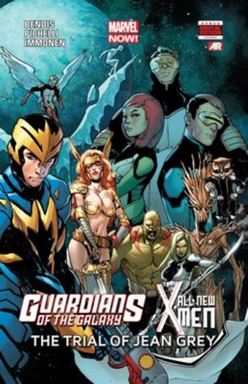 Strážci galaxie / New X-Men - Soud s Je - Brian Michael Bendis, Sara Pichelli
