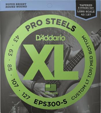 D'Addario EPS300-5 Struny pro 5-strunnou baskytaru