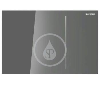 GEBERIT Sigma70 Ovládací tlačítko splachování, sklo/černá 115.620.SJ.1
