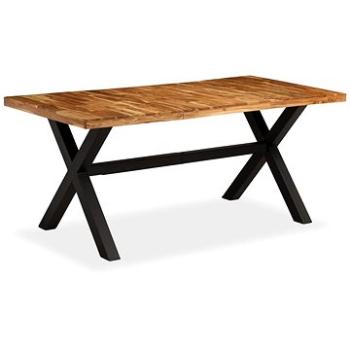 Jídelní stůl z masivního dřeva akácie a mangovníku 180x90x76 cm (245640)
