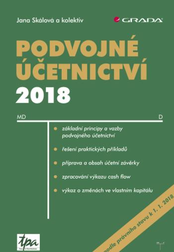 Podvojné účetnictví 2018 - Jana Skálová - e-kniha