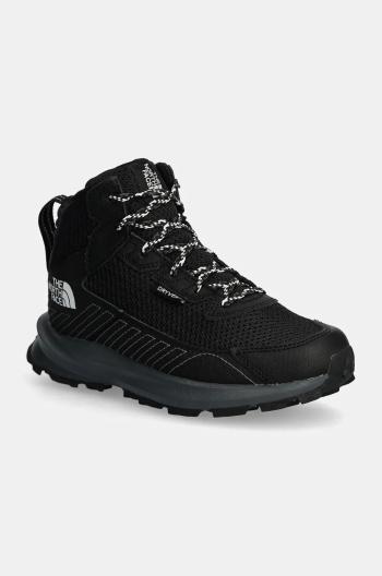 Dětské boty The North Face FASTPACK HIKER MID WP černá barva, NF0A7W5VKX71