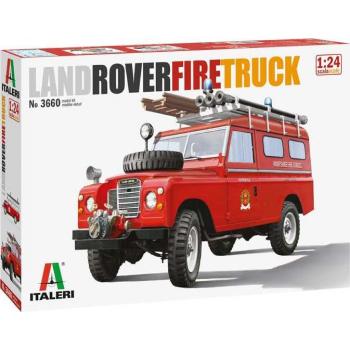 Italeri Model Kit auto Land Rover Fire Truck 1:24