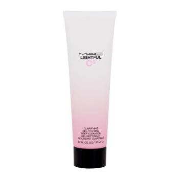 MAC Lightful C3 Clarifying Gel-To-Foam Deep Cleanser 125 ml čisticí gel pro ženy na všechny typy pleti