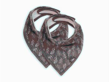 Jollein Bryndáček bandana 2ks Meadow Chestnut