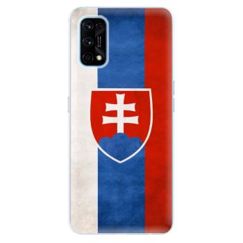 Odolné silikonové pouzdro iSaprio - Slovakia Flag - Realme 7 Pro