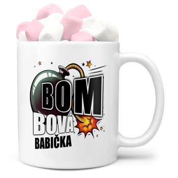 Hrnek Bombová babička (Náplň hrníčku: Marshmallow)