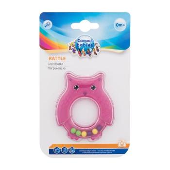 Canpol babies Rattle Owl Pink 1 ks hračka pro děti