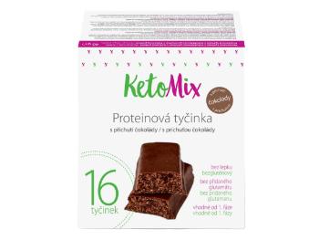 KetoMix Proteinové tyčinky s příchutí čokolády 16x 40g 16 x 40 g