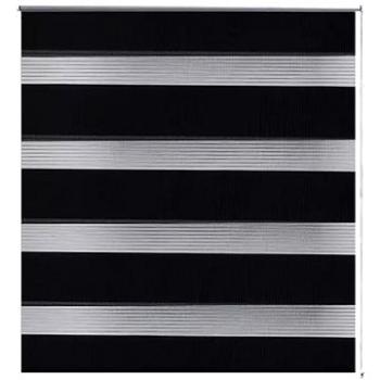 Roleta den a noc \ Zebra \ Twinroll 80x175 cm černá