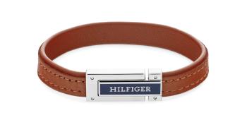 Tommy Hilfiger Světle hnědý kožený náramek pro muže 2790560