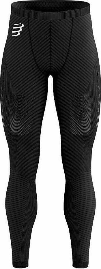 Compressport Winter Trail Under Control Full Tights Black L Běžecké kalhoty / legíny