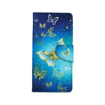 TopQ Pouzdro Xiaomi Redmi 9C knížkové Obloha s motýlky 54494 (Sun-54494)