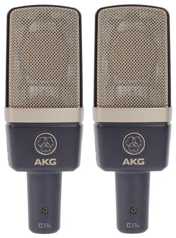 AKG C314 matched pair