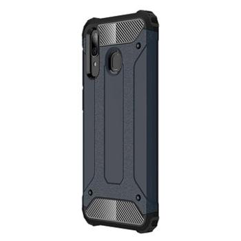 Hybrid Armor plastové pouzdro na Samsung Galaxy A30, modré (HUR66221)