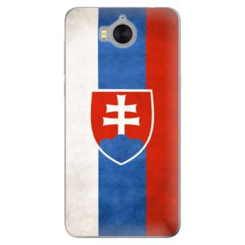 Odolné silikonové pouzdro iSaprio - Slovakia Flag - Huawei Y5 2017 / Y6 2017