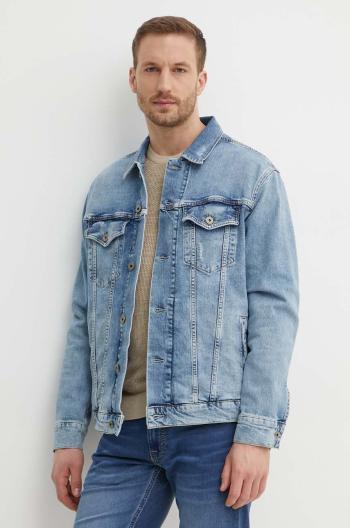 Džínová bunda Pepe Jeans RELAXED JACKET pánská, přechodná, oversize, PM402972RH8