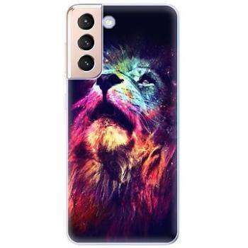 iSaprio Lion in Colors pro Samsung Galaxy S21 (lioc-TPU3-S21)