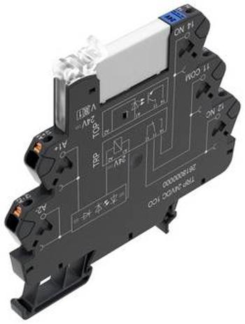 Vazební relé Weidmüller TRP 12VDC 1CO AU, 12 V/DC, 6 A, 1 přepínací kontakt, 10 ks