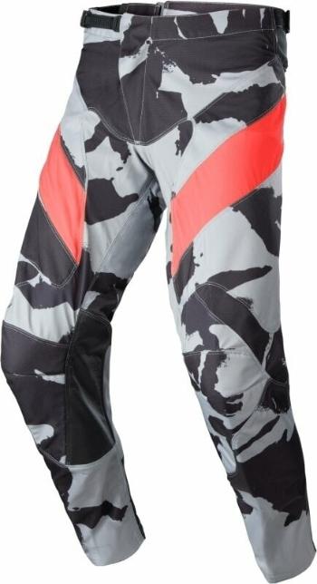 Alpinestars Racer Tactical Pants Gray/Camo/Mars Red 32 Motokrosové kalhoty