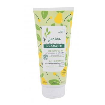 Klorane Junior Pear 2-in-1 200 ml sprchový gel pro děti