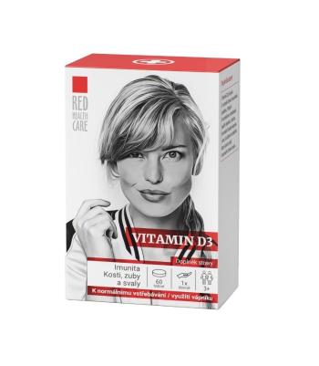 Red health care Vitamin D3 1000 IU 60 tablet