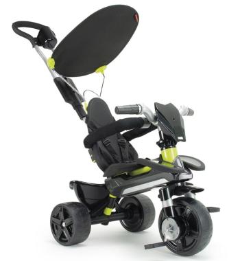 Injusa 3240 Dětská evoluční šlapací tříkolka s vodicí tyčí SPORT BABY MAX