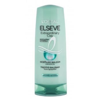 L'Oréal Paris Elseve Extraordinary Clay Rebalancing Balm 400 ml balzám na vlasy pro ženy na mastné vlasy