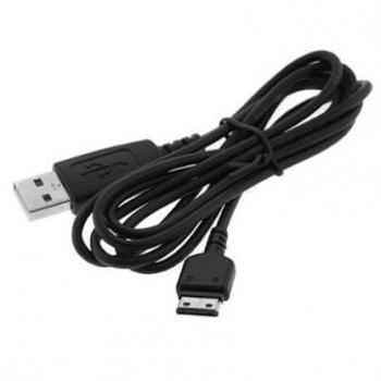 USB kabel datový (2.0), USB A samec - SAMSUNG samec, 1.8m, černý, pro mobily SAMSUNG, DOPRODEJ