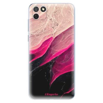 Odolné silikonové pouzdro iSaprio - Black and Pink - Honor 9S