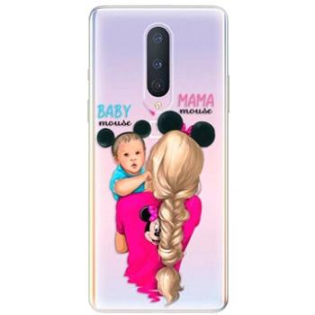 iSaprio Mama Mouse Blonde and Boy pro OnePlus 8 (mmbloboy-TPU3-OnePlus8)