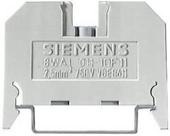 Průchodková svorka šroubovací Siemens 8WA10111BF25, zelená, 50 ks