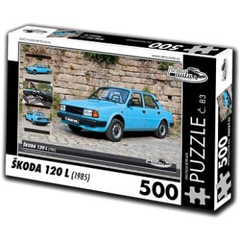 Retro-auta Puzzle č. 83 Škoda 120 L (1985) 500 dílků (8594047726839)