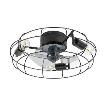 Rabalux 71043 stropní ventilátor se světlem Cadmus, černá