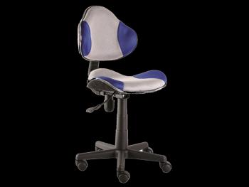 Studentská kancelářská židle Q-G2 Signal Modrá / šedá