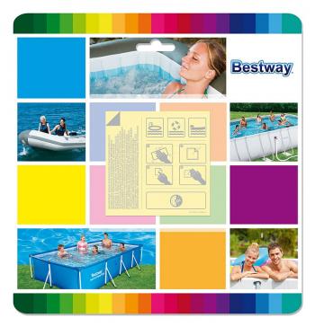 BESTWAY 62091 sada záplat na bazén (10 ks)