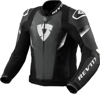 Rev'it! Jacket Control Black/White 56 Kožená bunda