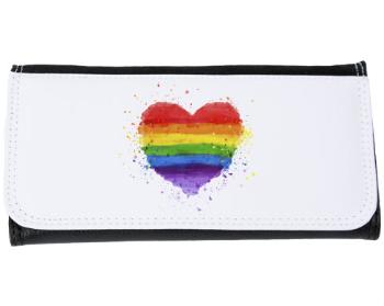 Peněženka velká Rainbow heart