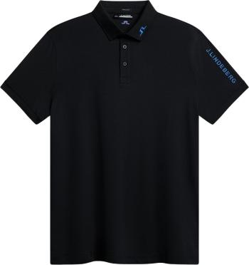 J.Lindeberg Tour Tech Reg Fit Mens Black L Polo košile