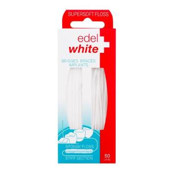 Edel+White Supersoft Floss zubní nit zubní nit 50 ks unisex