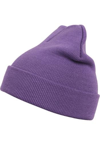 Urban Classics Beanie Basic Flap purple - UNI