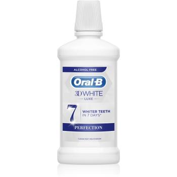Oral B 3D White Luxe ústní voda s bělicím účinkem 500 ml