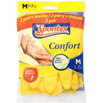 SPONTEX Comfort vel. M, 2 páry (3384121091572)