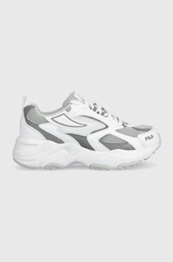 Dětské sneakers boty Fila bílá barva