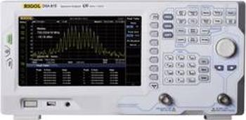 Spektrální analyzátor Rigol DSA815-TG, 9 KHz - 1,5 GHz GHz, Šířky pásma (RBW) 100 Hz - 1 MHz, Kalibrováno dle ISO