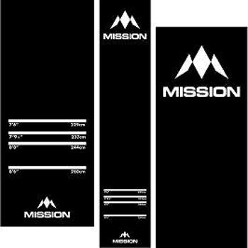 Mission Dart Mat - Koberec k terči - gumový - Pro Level (216676)
