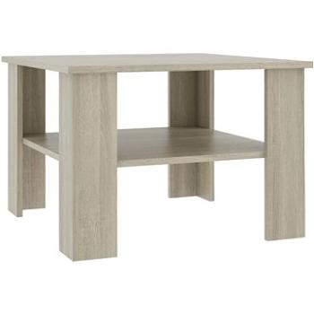 Konferenční stolek dub sonoma 60 × 60 × 42 cm dřevotříska (800210)