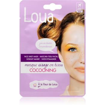 Loua Cocooning Face Mask antistresová plátýnková maska 23 ml